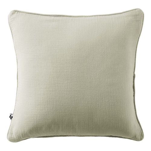 Coussin Déhoussable Avec Passepoil "gaïa" 45 X 45 Cm "gaze De Coton" L'effet Papillon