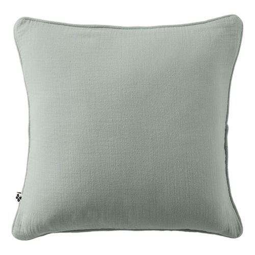 Coussin Déhoussable Avec Passepoil "gaïa" 45 X 45 Cm "gaze De Coton" L'effet Papillon