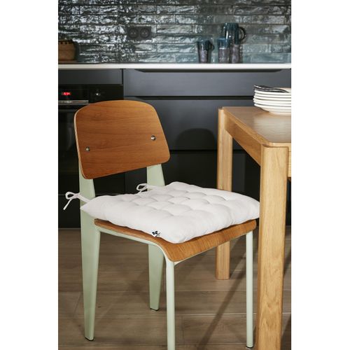 Assise Matelassée 16 Points "gaïa" 40 X 40 Cm "gaze De Coton"