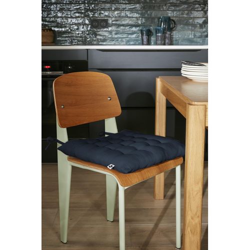 Assise Matelassée 16 Points "gaïa" 40 X 40 Cm "gaze De Coton"