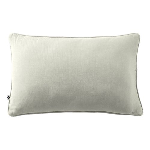 Coussin Déhoussable Avec Passepoil "gaïa" 40 X 60 Cm "gaze De Coton" L'effet Papillon