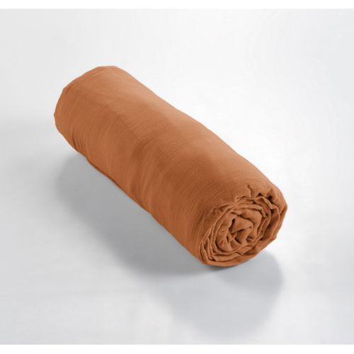 Drap Housse "gaïa" - 140x190 Cm - "gaze De Coton"