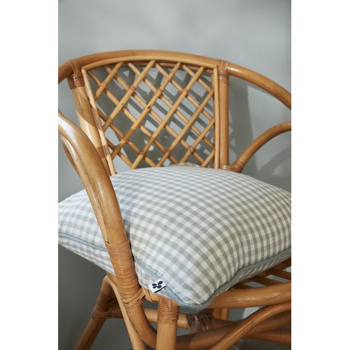 Housse De Couette Réversible "vickie" Tissé-teint - 140x200 Cm - "gaze De Coton" L'effet Papillon