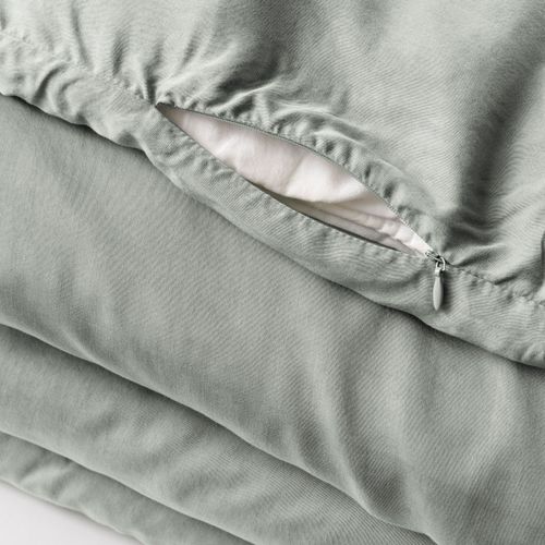 Housse De Couette "lysandre" Toutes Dimensions "lyocel"