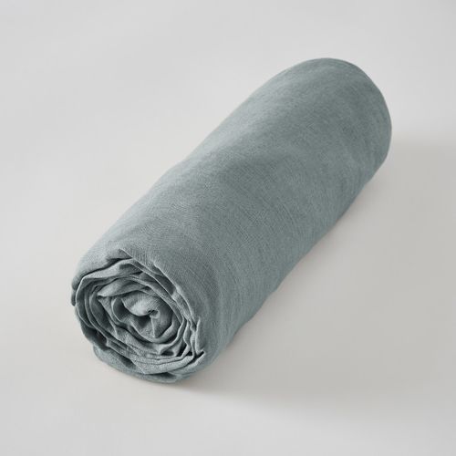 Drap Housse "soline" - 180x200 Cm - Lin Lavé L'effet Papillon