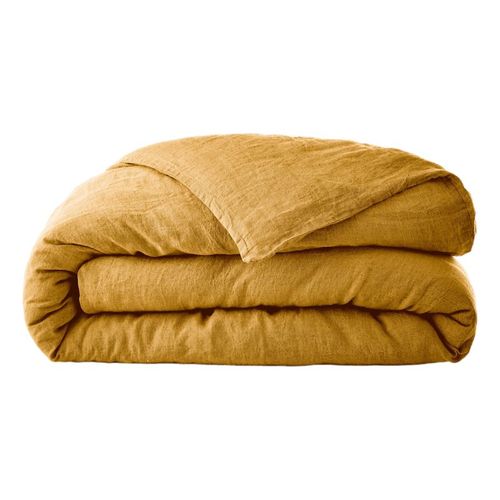 Housse De Couette "soline" - 140x200 Cm - Lin Lavé