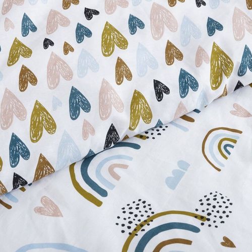 Parure De Lit 200x200 Cm Coton Arcoeur