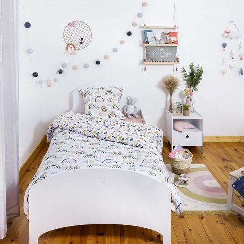 Parure De Lit 200x200 Cm Coton Arcoeur