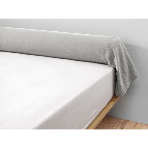 Taie De Traversin Gaze De Coton Gaïa – 85 X 185 Cm - Nuage