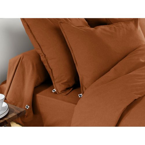 Drap-housse King Size 180 X 200 Cm – Flanelle Chaude – Bonnet 30 Cm – Candice Tomette