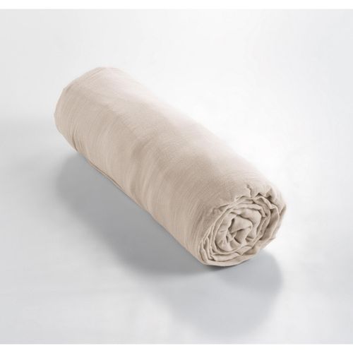 Drap Housse Double Gaze De Coton – Gaïa Pampa – 90 X 190 Cm – Bonnet 30 Cm