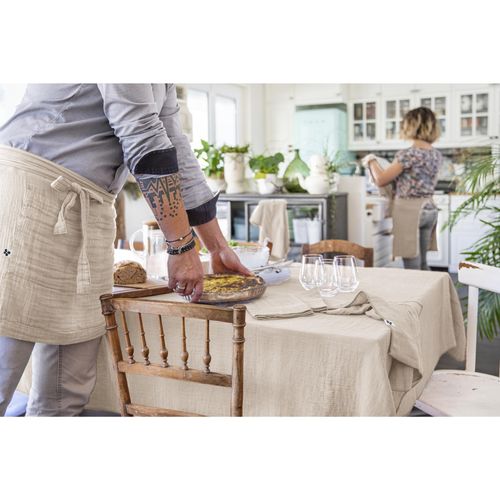 Nappe Rectangulaire 150 X 250 Cm – Double Gaze De Coton – Gaïa Pampa