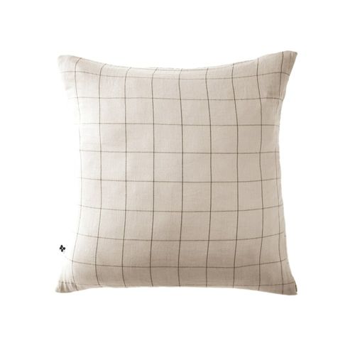 Taie D’oreiller 60 X 60 Cm – Gaze De Coton Tissée – Gaïa Match Pampa