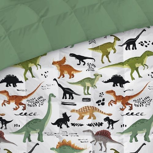 Couette Imprimée 220x240 Cm Avec Taies Coton Cretace