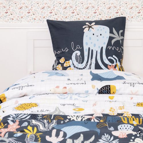 Parure De Lit 220x240 Cm Coton Octopia