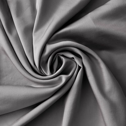 Drap Housse 160 X 200 Cm En Satin De Bambou – Salomé Anthracite – Bonnet 30 Cm