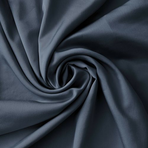 Drap Housse King Size 180 X 200 Cm En Satin De Bambou – Salomé Bleu Foncé – Bonnet 30 Cm