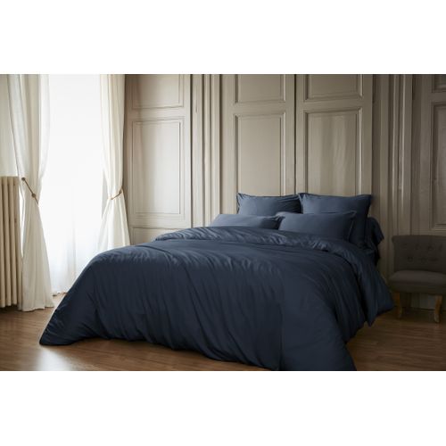 Taie D’oreiller 63 X 63 Cm – Satin De Bambou – Salomé Minuit