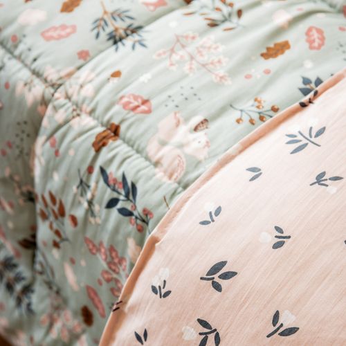 Couette Imprimée 220x240 Cm Avec Taies Coton Tamia