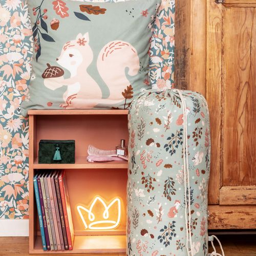 Couette Imprimée 220x240 Cm Avec Taies Coton Tamia