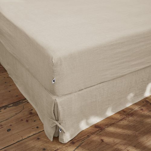 Drap Housse 160 X 200 Cm – Lin Lavé Français Luxe Soline – Lin