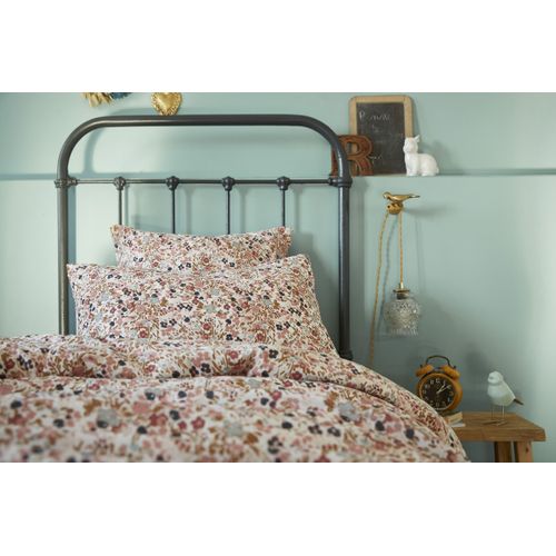 Taie D’oreiller 60 X 60 Cm – Double Gaze De Coton Imprimée Capucine Pampa