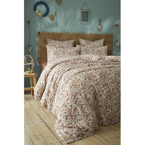 Taie D’oreiller 60 X 60 Cm – Double Gaze De Coton Imprimée Capucine Pampa