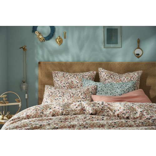 Taie D’oreiller 50 X 70 Cm – Double Gaze De Coton Imprimée Capucine Pampa