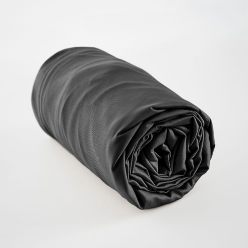 Drap Housse 160 X 200 Cm En Satin De Bambou – Salomé Truffe – Bonnet 30 Cm