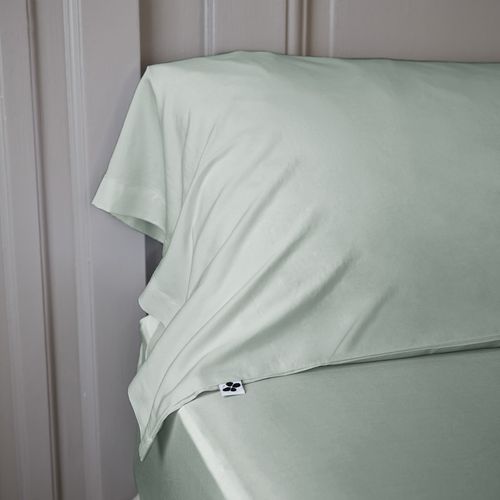 Taie De Traversin 85 X 185 Cm – Satin De Bambou – Salomé Eucalyptus