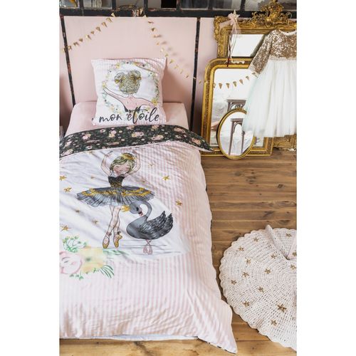 Parure De Lit 200 X 200 Cm – Housse De Couette + 2 Taies D’oreiller – Coton Mon Étoile