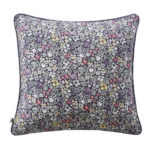 Coussin Déhoussable Avec Passepoil 45 X 45 Cm – Gaze De Coton Imprimée Malia