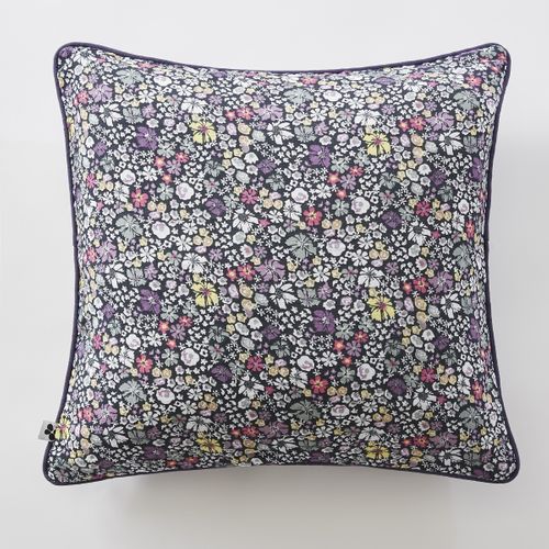 Coussin Déhoussable Avec Passepoil 45 X 45 Cm – Gaze De Coton Imprimée Malia