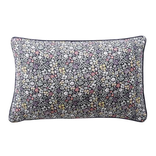 Coussin Déhoussable Avec Passepoil 40 X 60 Cm – Gaze De Coton Imprimée Malia