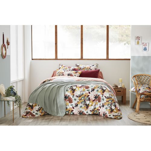 Taie D’oreiller 50 X 70 Cm – Gaze De Coton Imprimée Léane