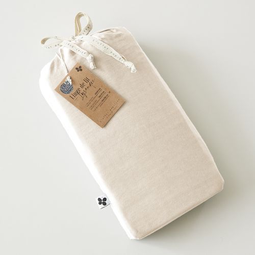 Drap-housse 140 X 190 Cm – Lyocell Uni Lysandre – Pampa – Bonnet 30 Cm