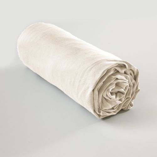 Drap-housse 140 X 190 Cm – Lyocell Uni Lysandre – Pampa – Bonnet 30 Cm