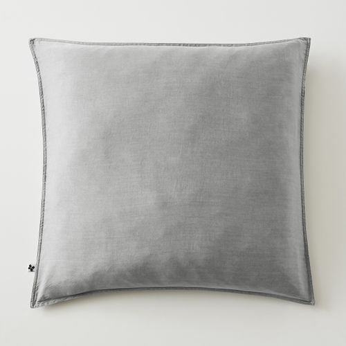 Taie D’oreiller 63 X 63 Cm En Lyocell - Modèle Lysandre Gris