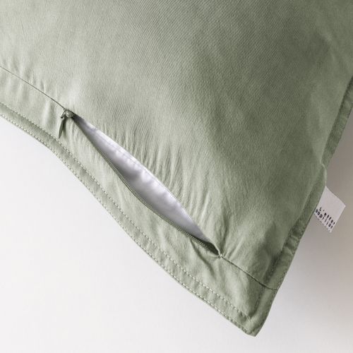 Taie D’oreiller 63 X 63 Cm En Lyocell – Modèle Lysandre Thym