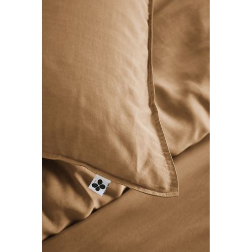 Taie D’oreiller 50 X 70 Cm En Lyocell – Modèle Lysandre Camel