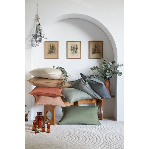 Taie D’oreiller 50 X 70 Cm En Lyocell – Modèle Lysandre Lichen