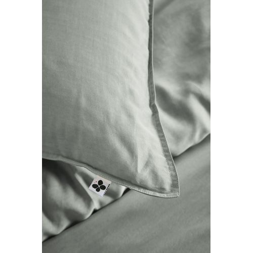 Taie De Traversin 43 X 185 Cm - Lyocell Uni Lysandre Lychen - 147 G/m²