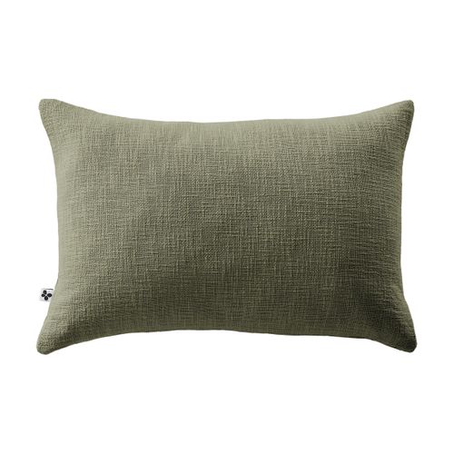 Coussin Déhoussable 40 X 60 Cm – 100 % Coton Texturé – Sixtine Thym