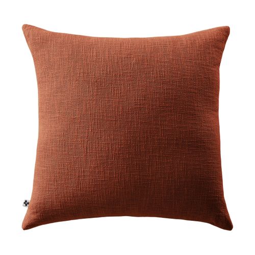 Coussin Déhoussable 60 X 60 Cm - 100% Coton Sixtine Terracotta