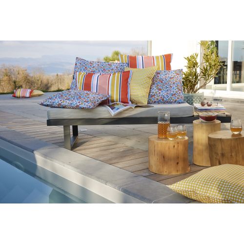 Housse De Coussin Int/ext 45 X 45 Cm – Danaé Fleurs