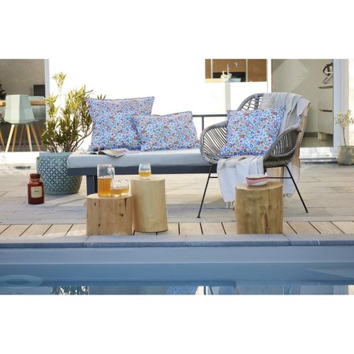 Housse De Coussin Int/ext 40 X 60 Cm – Danaé Fleurs