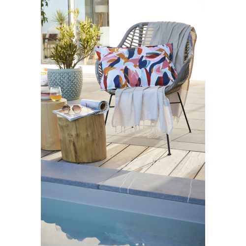 Housse De Coussin 40 X 60 Cm – Julianne Abstrait Multicolore