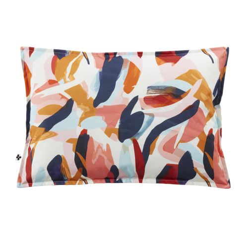 Housse De Coussin 40 X 60 Cm – Julianne Abstrait Multicolore