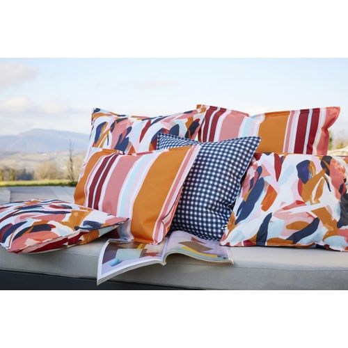 Housse De Coussin 40 X 60 Cm – Julianne Abstrait Multicolore