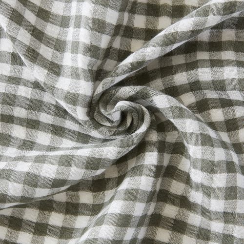 Taie D’oreiller 50 X 70 Cm – Gaze De Coton Tissée Teinte Vickie Romarin